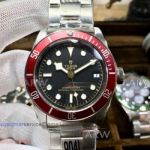 Perfect Replica Tudor Black Bay S&G 41mm Swiss 2638 Watch - Red Bezel Black Face Oyster Band